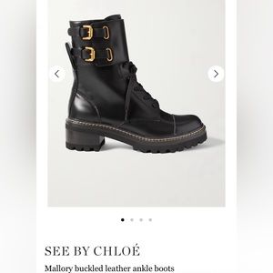 See by Chloe boots size 37